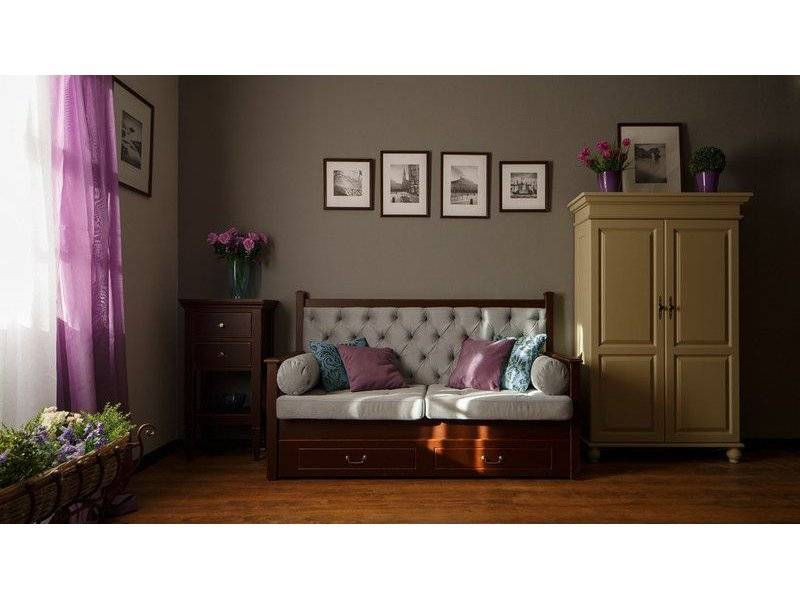 диван на деревянном основании бьерт 1-53 в Нижневартовске