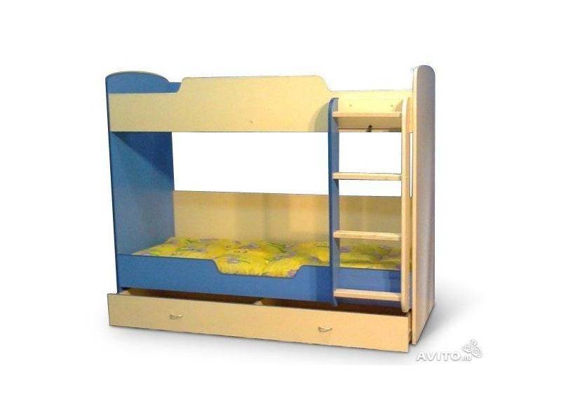 кровать двухъярусная с ящиком №3 в Нижневартовске