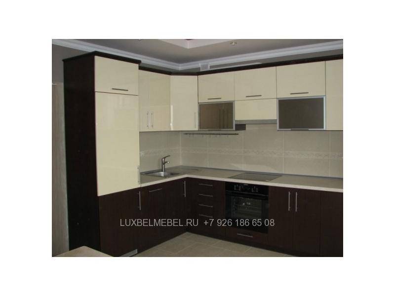 недорогая кухня из пластика 1421 в Нижневартовске