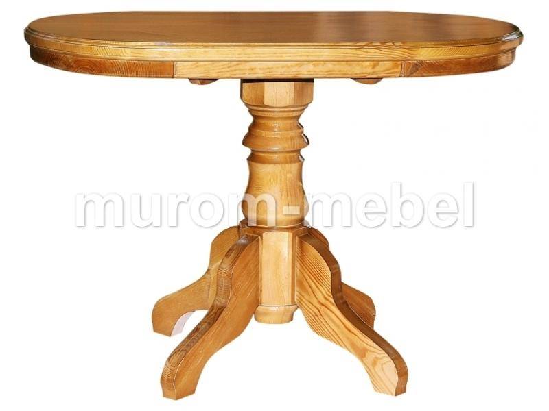 стол олигарх на одной балясине с обкладом в Нижневартовске