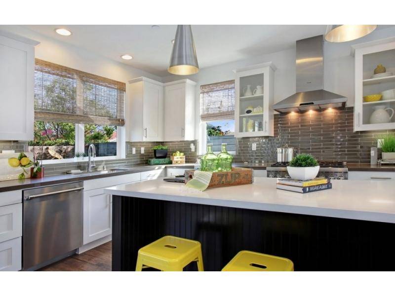 кухня с фасадом шпон в Нижневартовске