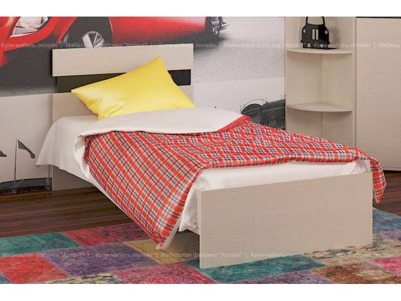 кровать сити 71 с ортопедическим основанием в Нижневартовске