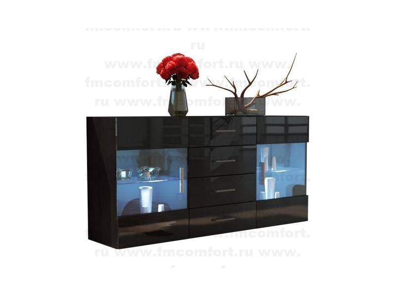 комод со стеклянными фасадами элит в Нижневартовске