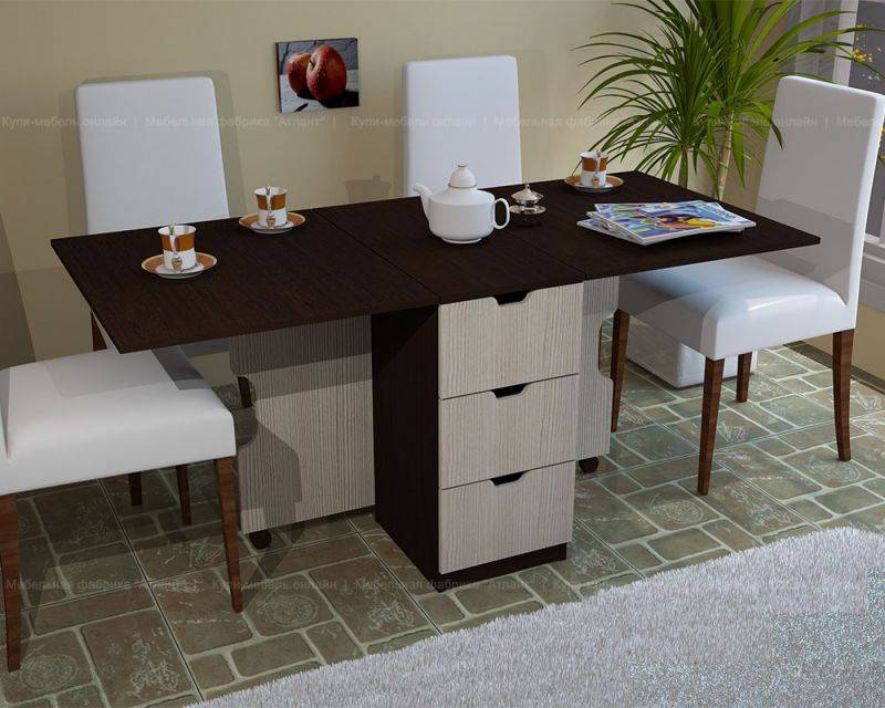 стол ст-01 венге дуб в Нижневартовске