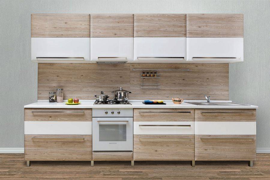 прямая кухня модерн вероника в Нижневартовске