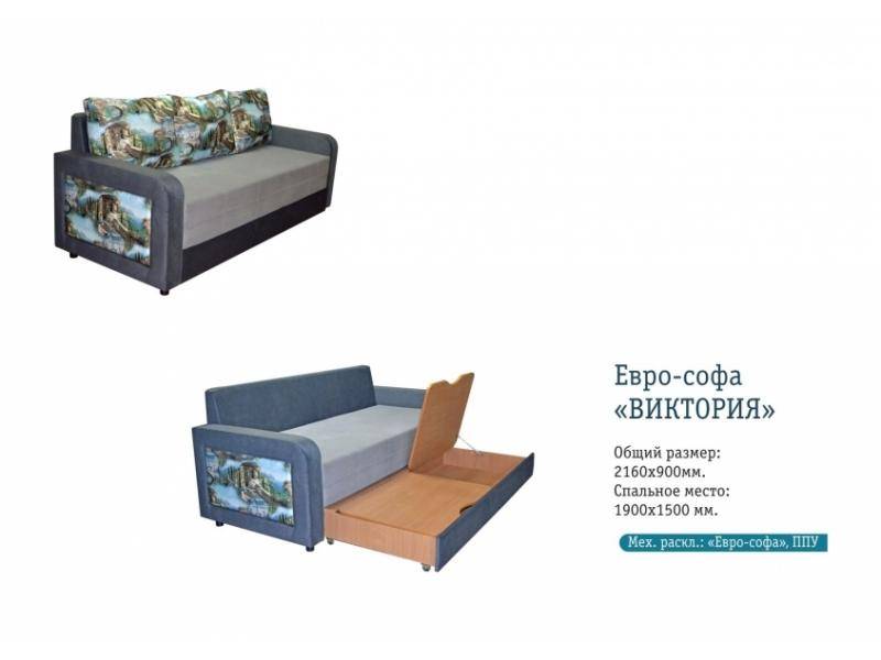 диван прямой с фотопринтом виктория в Нижневартовске