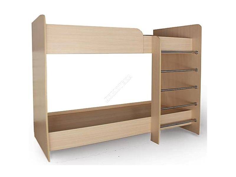 светлая двухъярусная кровать 32 в Нижневартовске