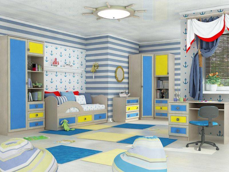 детская комната непоседа для мальчика в Нижневартовске