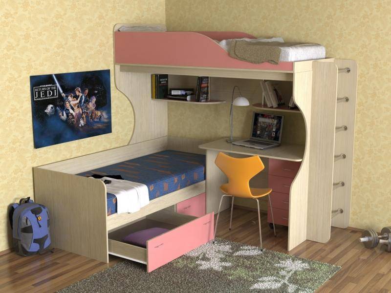 кровать детская дуэт 5 в Нижневартовске