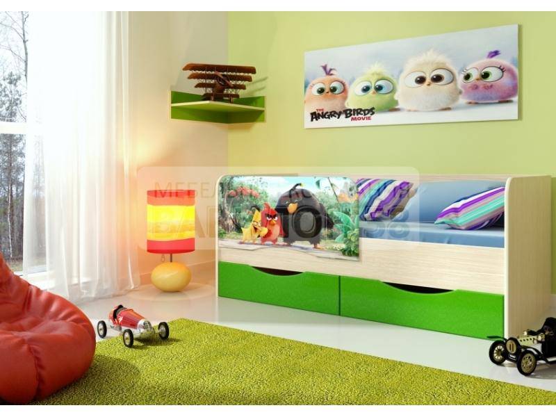 кровать детская энгри в Нижневартовске