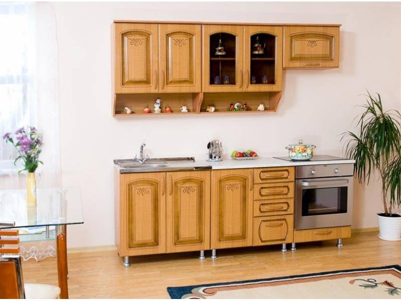 кухня прямая вета-11 ольха-патина в Нижневартовске