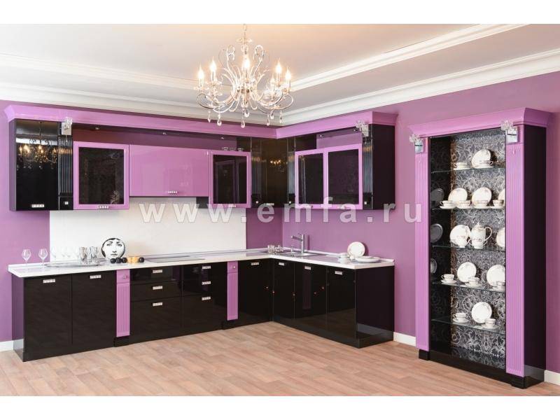 кухонный гарнитур угловой crystal в Нижневартовске