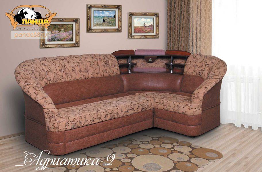 диван угловой адриатика 2 в Нижневартовске