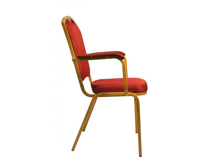 красный стул с подлокотниками руслан 20 в Нижневартовске