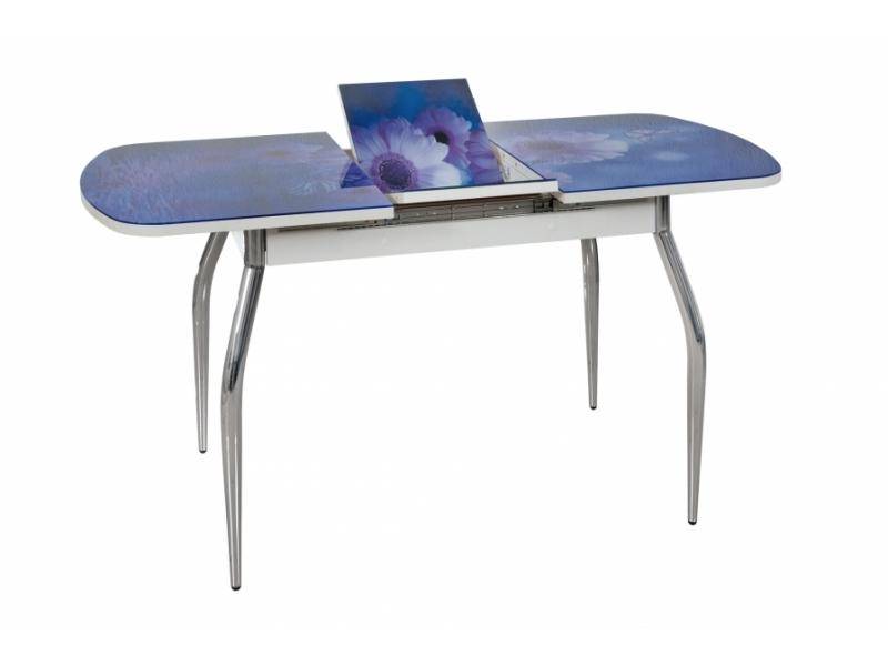 стол баритон с фотопечатью (опоры гнутые) в Нижневартовске