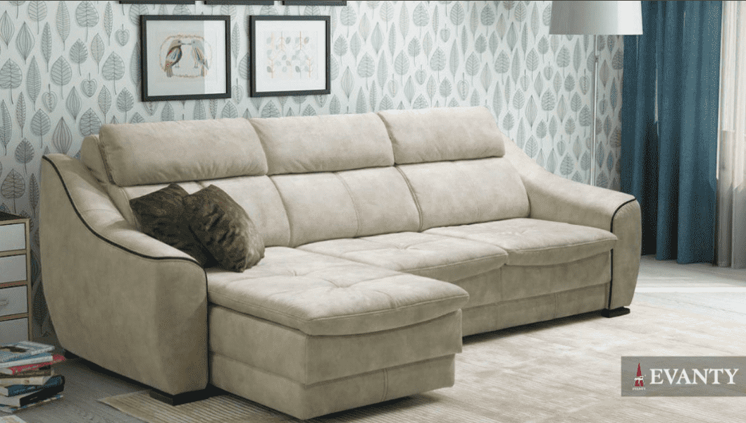 диван bruno с оттоманкой в Нижневартовске