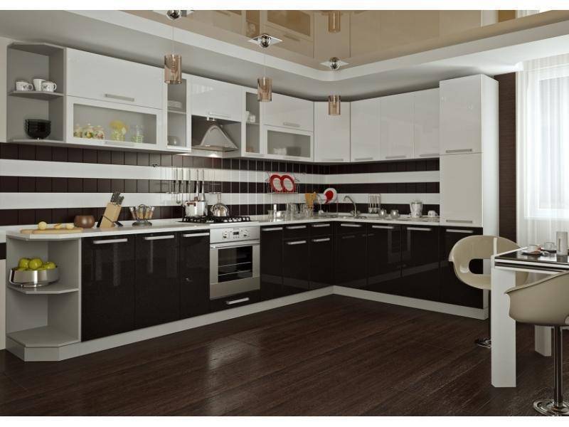 черно-белая кухня пелагея в Нижневартовске