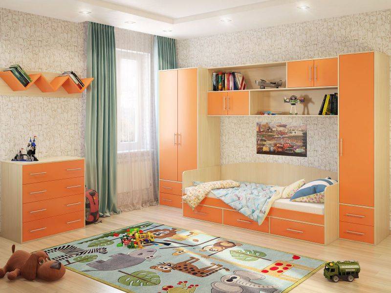 модульная детская спальня милана вариант 1 в Нижневартовске