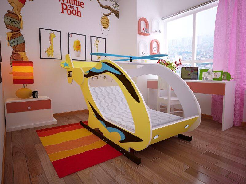детская кровать-вертолет в Нижневартовске