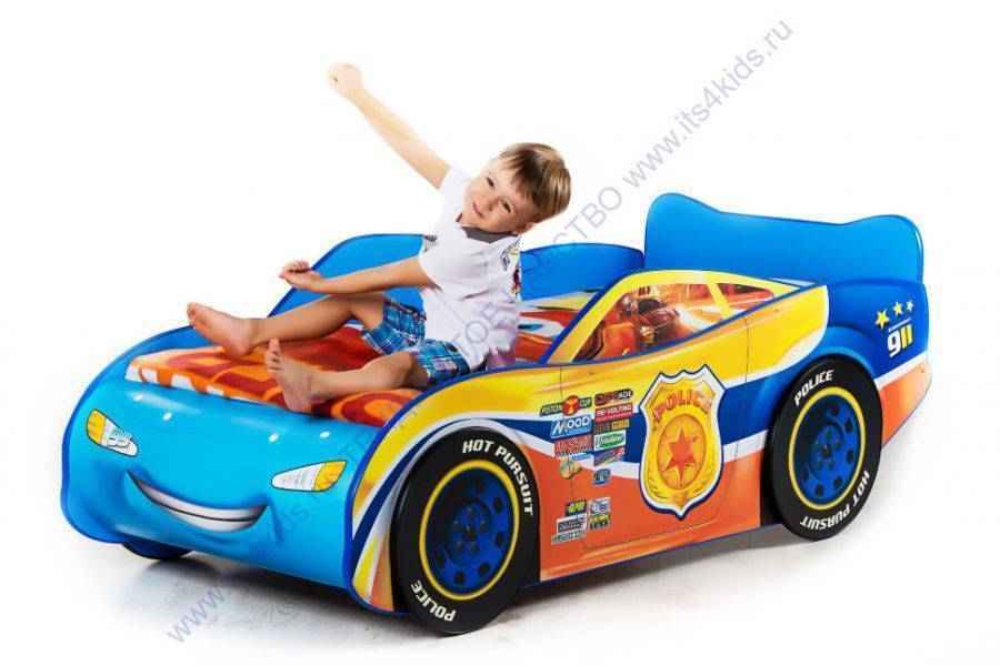 детская кровать машинка тачка полиция в Нижневартовске