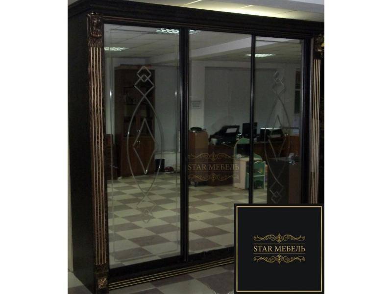 темный шкаф-купе в Нижневартовске