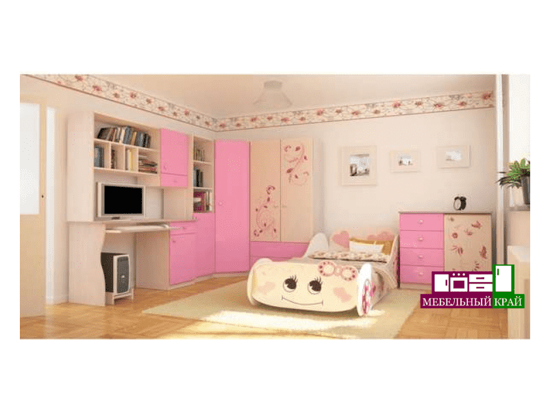 детская розовая мебель для девочки лолита в Нижневартовске