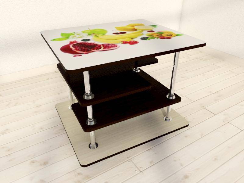 квадратный стол фотопечатью 6уф в Нижневартовске