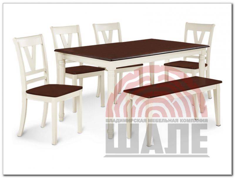 обеденная группа стол и стул холли в Нижневартовске