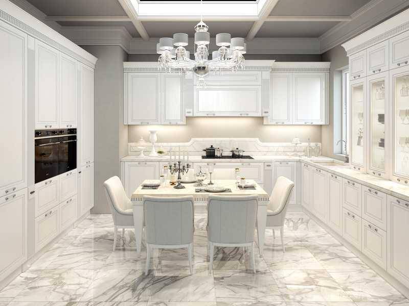 кухня белая avenue в Нижневартовске