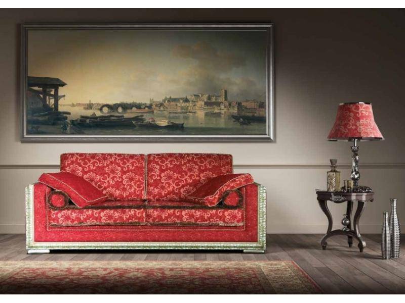 красный прямой диван castaldoni в Нижневартовске