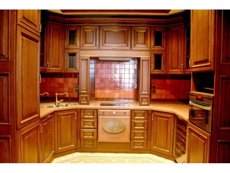 полукруглый кухонный гарнитур в Нижневартовске