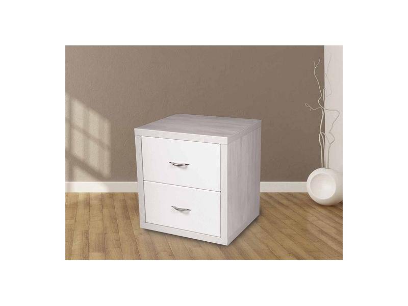 тумба прикроватная с деталями из кожи 2 в Нижневартовске