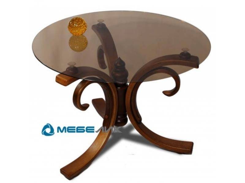 стол журнальный миледи темно-коричневый в Нижневартовске