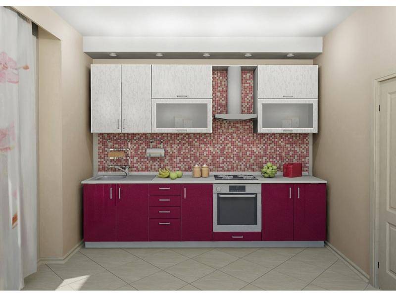 кухонный гарнитур прямой вега 5 в Нижневартовске