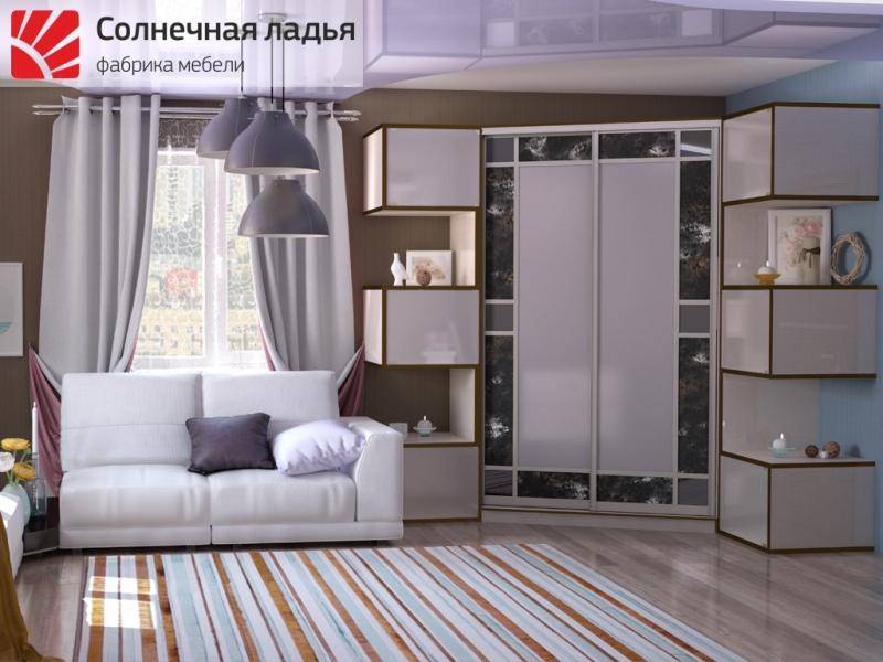 шкаф - купе для гостиной 16 в Нижневартовске