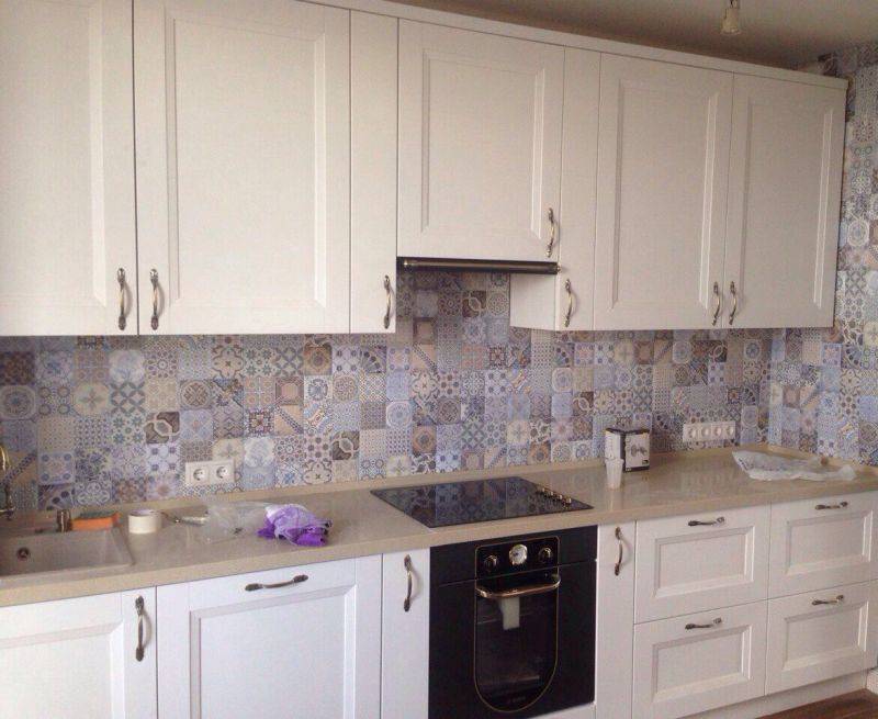 классическая прямая кухня в Нижневартовске