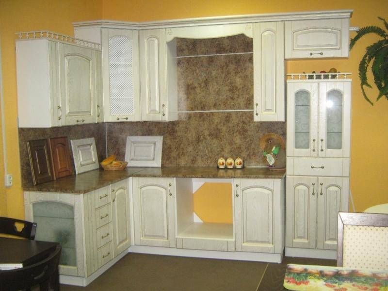 кухня дуэт арка с мдф фасадами в Нижневартовске