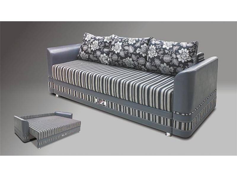 диван прямой евро-3 удача с механизмом тик-так в Нижневартовске