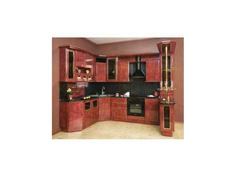 красивый кухонный гарнитур с барной стойкой в Нижневартовске