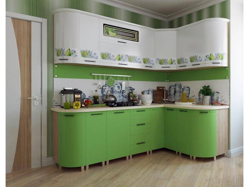 кухня новый стиль - лайм в Нижневартовске