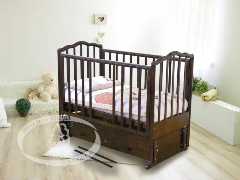 детская кровать в коричневом цвете ангелина с 676 в Нижневартовске