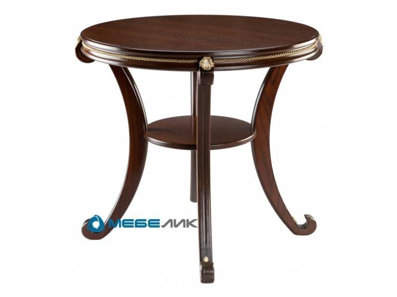 стол журнальный глория (м) средне-коричневый в Нижневартовске