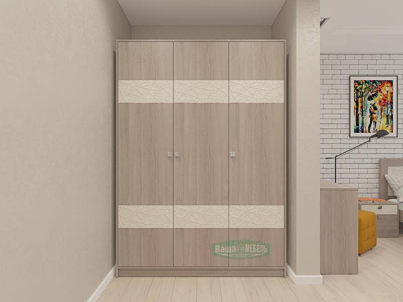 шкаф распашной 3 створки шрз 2 в Нижневартовске