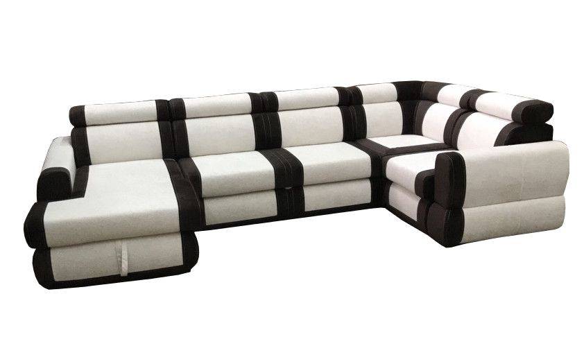 комбинированный п-образный диван честер в Нижневартовске