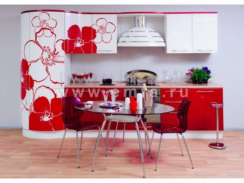 кухонный гарнитур прямой тропикана в Нижневартовске