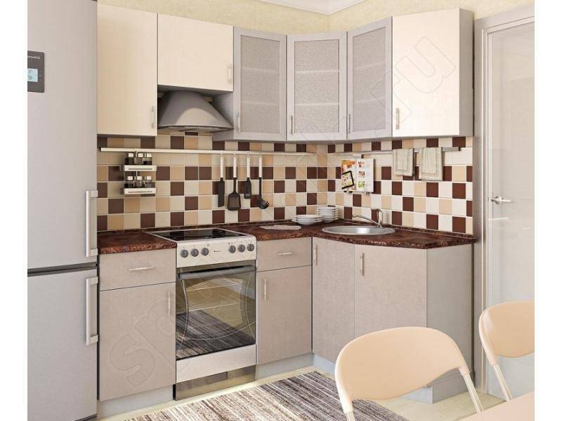 кухонный гарнитур крем-имбирь в Нижневартовске