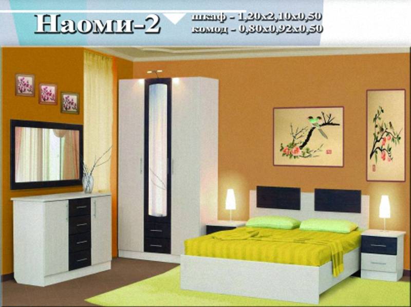 спальный гарнитур «наоми 2» в Нижневартовске
