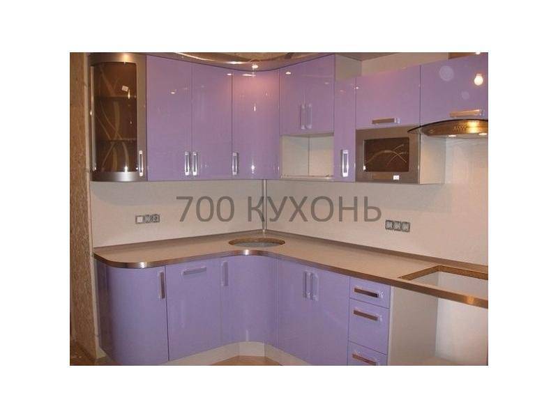 светлая угловая кухня в Нижневартовске