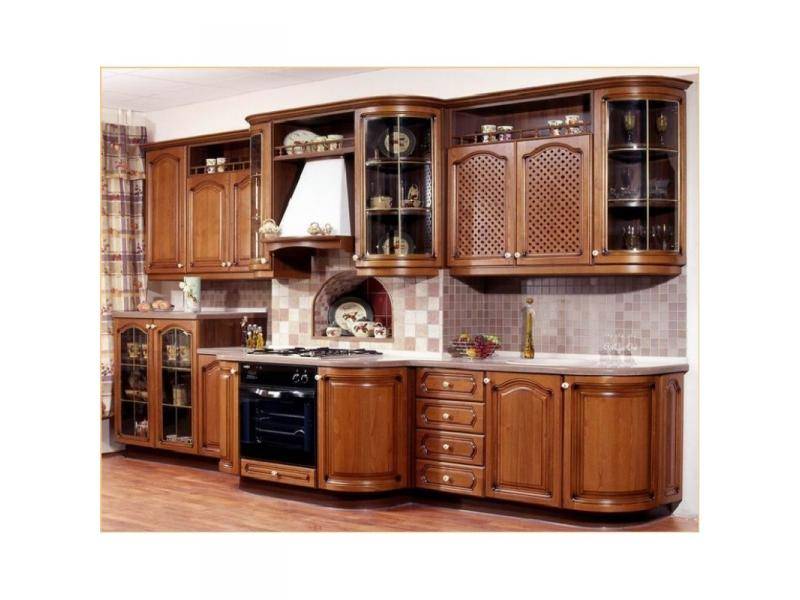 кухонный гарнитур прямой массив в Нижневартовске