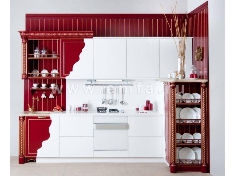 кухонный гарнитур угловой mix style в Нижневартовске